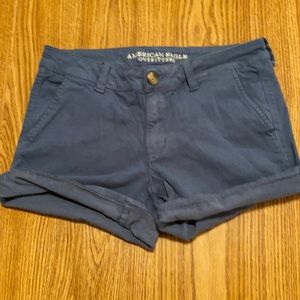 Blue shorts